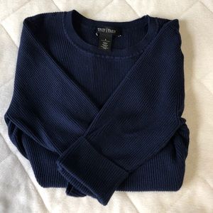 WHBM Navy sweater